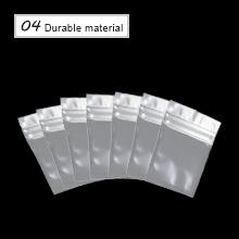 أكياس محكمة الغلق قابلة للإغلاق ، حقيبة بقفل بسحّاب ، أكياس تخزين الطعام قابلة للإغلاق ، أكياس الختم الحراري ، حزمة البقالة 6