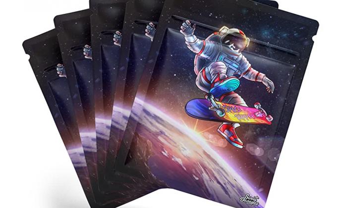 غير لامع قابل لإعادة الغلق ، منتجات المشروبات ، حبوب البن ، الحلويات ، المكسرات ، رقائق مايلر المعدنية 4