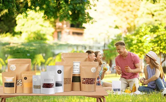 مايلر بلاستيك قابل للأكل ، كيس رقائق بلاستيك ، حقيبة ألعاب أطفال ، حاجز عالٍ قابل للإغلاق 7