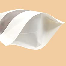 كيس جراب قائم مع أو بدون سحاب ، حقيبة مسطحة مانعة للتسرب ، حقيبة سفلية مسطحة ، حقيبة ختم خلفي 2