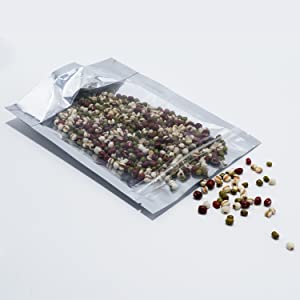 حقيبة سحاب ذاتية الختم ، أكياس مقاومة للرائحة قابلة للإغلاق ، بسحاب علوي مقاوم للماء ، تخزين الطعام ، زيبلوك شديد التحمل 8