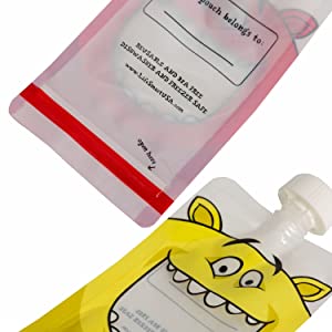 أكياس الطعام المحمولة ، كيس مسحوق حليب الأطفال ، أكياس التخزين ، أكياس تغذية الرضع ، حاوية مسحوق حليب الأطفال 2