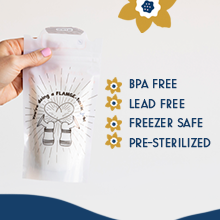 منظم التجميد ، حاوية ، نظام تخزين ، ملحقات الرضاعة الطبيعية ، خالية من BPA ، قفل بسحاب مزدوج 5