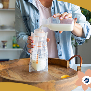 منظم التجميد ، حاوية ، نظام تخزين ، ملحقات الرضاعة الطبيعية ، خالية من BPA ، قفل بسحاب مزدوج 1