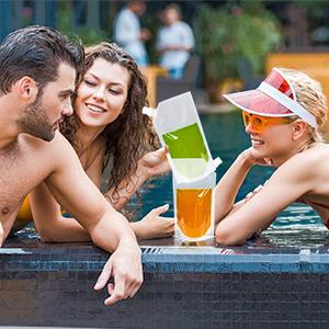 أكياس المشروبات الكحولية ، وأكياس المشروبات ، ودورق الكحول القابل للإخفاء للمشروبات الباردة والساخنة ، وقابلة لإعادة الاستخدام 5