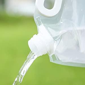 حقيبة حاوية مياه قابلة للطي ، إبريق تخزين ، رياضة التخييم وركوب ماونتينير ، قابلة للتجميد 5