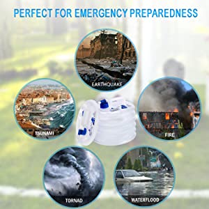 إبريق تخزين المياه المحمول ، حامل المياه ، مقصف قابل للطي ، في الهواء الطلق للشواء والتخييم والتنزه 10