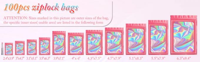 حقيبة صغيرة للاستخدامات المتعددة ، أكياس عينة لمستلزمات الحفلات ، الرموش الصناعية ، مستحضرات التجميل ، المجوهرات 0