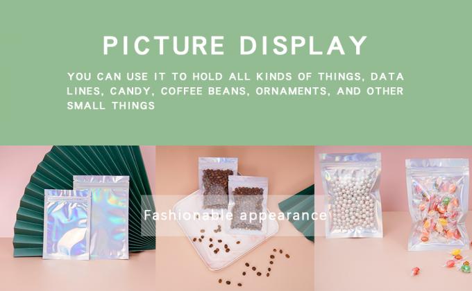 أكياس فويل مايلر ، أكياس أكياس فويل ، أكياس تخزين متعددة الوظائف ، قابلة لإعادة الاستخدام ، قابلة لإعادة التدوير ، قابلة لإعادة الغلق 3