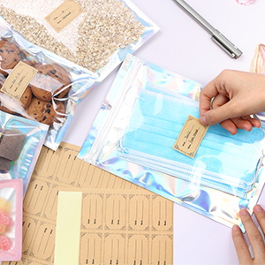 الحقيبة Zip lockk القابلة للإغلاق ، أكياس مايلر ، أكياس مقاومة للرائحة قابلة للإغلاق ، كيس كيس رقائق الألومنيوم 2