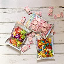 أكياس مقاومة للرائحة ، أكياس ثلاثية الأبعاد ، حقيبة معدنية ، حقيبة تخزين ، تغليف زهور ، أوراق مجففة 4