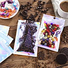 أكياس مقاومة للرائحة ، أكياس ثلاثية الأبعاد ، حقيبة معدنية ، حقيبة تخزين ، تغليف زهور ، أوراق مجففة 5