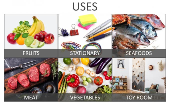 سلايدر سحاب ، فرز ، تنظيم ، أكياس بسحاب بلوري ، تعبئة بضائع ، قابلة لإعادة الاستخدام متعددة الأغراض 4