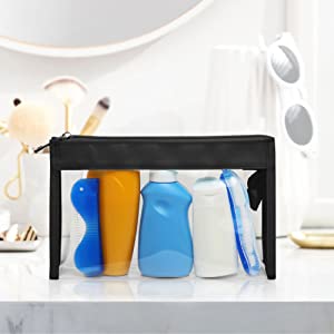 حقائب مكياج مستحضرات التجميل ، حقيبة أدوات الزينة ، حقيبة سفر ، منظم ثلاثي الأبعاد ، حقيبة أدوات الزينة بسحاب 3