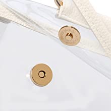 تصميم عصري لمحفظة حقيبة يد PVC فاخرة ، غطاء غبار منظم ، واقي حقيبة ، إغلاق مغناطيسي 2