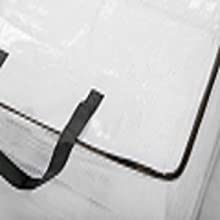 تصميم عصري لمحفظة حقيبة يد PVC فاخرة ، غطاء غبار منظم ، واقي حقيبة ، إغلاق مغناطيسي 11