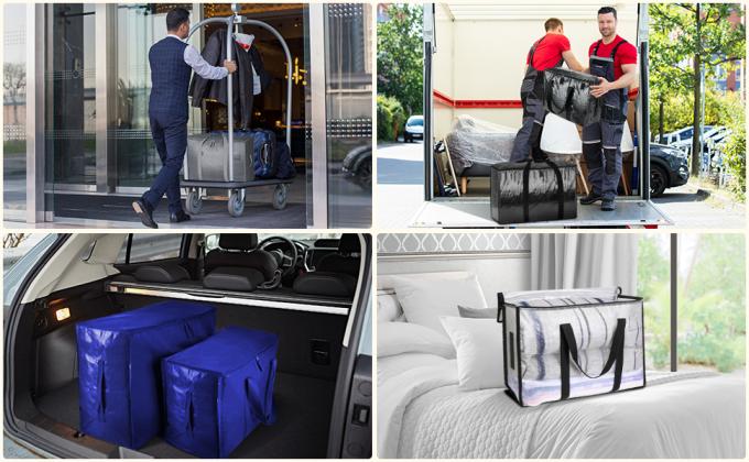 منظم مستحضرات التجميل ، مقاوم للماء ، سعة كبيرة ، حقيبة حمل متحركة ، حقيبة حمل سحاب للتخزين تحت السرير 24