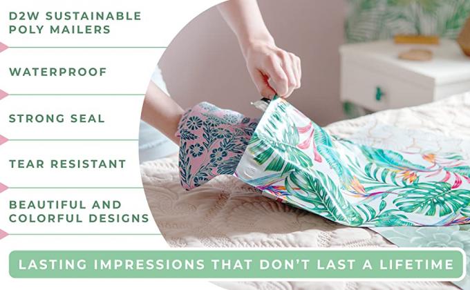 توفر مغلفات التغليف الصديقة للبيئة الحقائب البريدية وأكياس الشحن القابلة للتحلل البيولوجي والبولي ميلرز 8