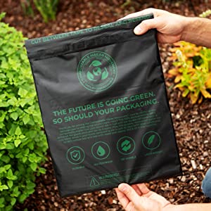 رسائل بريدية قابلة لإعادة التدوير مقاومة للماء ، رسائل بريدية صديقة للبيئة ، أكياس شحن للملابس ، تغليف مغلفات بريدية 5