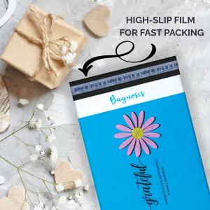 PLA Polylactide و PBAT بوليمر قابل للتحلل الحيوي ، 100٪ نباتي ، قابل للتحلل ، شكرًا لك حقيبة تغليف Mailer 4