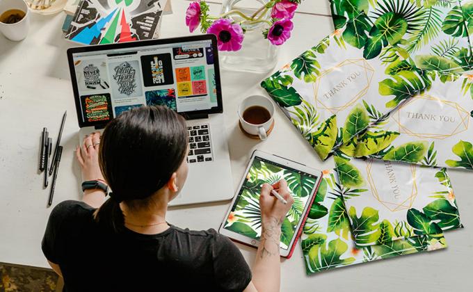 سماد إضافي سميك غير مبطن ، مغلف نباتي قابل للتحلل ، حركة بريد قابلة للتسميد ، جهاز إرسال بريد 6