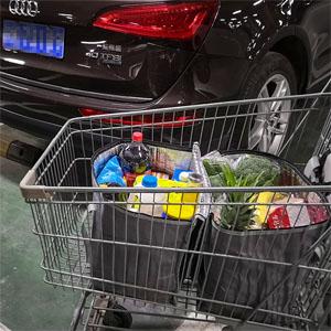 أكياس التسوق بقالة أكسفورد المعزولة والقابلة لإعادة الاستخدام ، مقاس XL ، حقيبة تبريد كبيرة للنزهات ، بسحاب علوي بارد 10