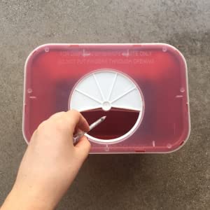 الرعاية الصحية ، جالون ، كوارت ، حاوية شارب لتر ، حاوية نفايات خطرة بيولوجية ، حاوية التخلص من الإبرة 1