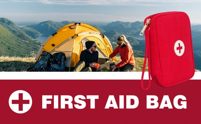 حقائب الإسعافات الأولية ، حقيبة أدوات ، حقيبة تخزين طبية ، حقيبة محمولة ، طب الطوارئ ، جيب مفيد للحبوب 0