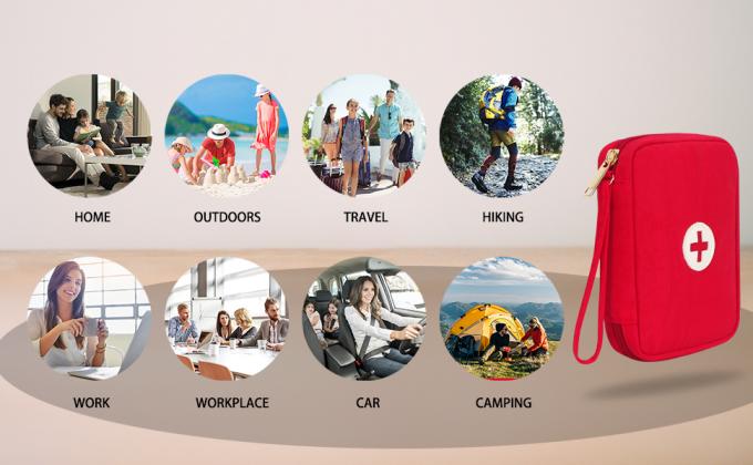 حقائب الإسعافات الأولية ، حقيبة أدوات ، حقيبة تخزين طبية ، حقيبة محمولة ، طب الطوارئ ، جيب مفيد للحبوب 2