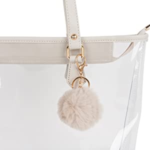 حقيبة شفافة ثلاثية الأبعاد ، رائعة للألعاب الرياضية أو العمل أو السفر الأمني ​​أو أماكن الاستاد أو الحفلات الموسيقية 6