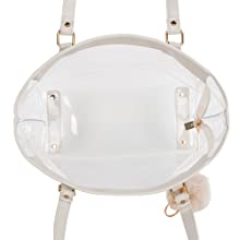 حقيبة شفافة ثلاثية الأبعاد ، رائعة للألعاب الرياضية أو العمل أو السفر الأمني ​​أو أماكن الاستاد أو الحفلات الموسيقية 10