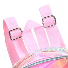 حقيبة ظهر مدرسية للطالبات حقيبة سفر يومية للفتيات والنساء ، حقائب برباط ، قوس قزح متعدد الألوان 4