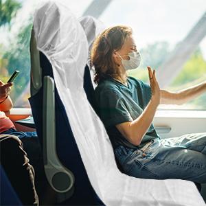 قماش يمكن التخلص منه ، غير منسوج ، واقيات غطاء ، غطاء ديكور داخلي لملحقات السيارات ، طائرة ، قطار ، حافلة 2