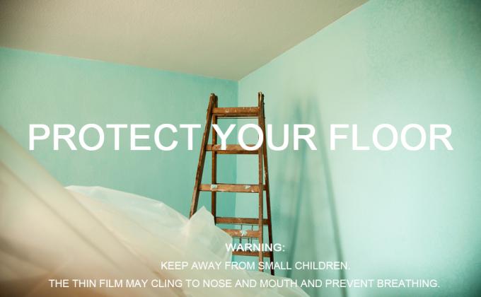 ورقة القماش المتساقط من البلاستيك للرسام ، مقاوم للماء ، مقاوم للصدأ ، غطاء أثاث مضاد للغبار ، غطاء أريكة ، غطاء أثاث 3