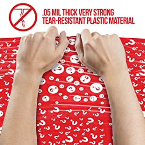 حقيبة دراجة ضخمة للهدايا من جامبو ، مقاس كبير للخدمة الشاقة ، كبير جدًا جامبو ، أكياس تغليف هدايا عيد الميلاد 5