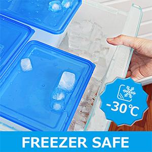 حاويات تخزين الطعام بالفريزر قابلة لإعادة الاستخدام مع أغطية ، مجموعات حاوية إعداد الوجبات صندوق بينتو خالي من البيسفينول أ 1