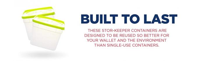 حاويات تخزين الطعام بالفريزر قابلة لإعادة الاستخدام مع أغطية ، مجموعات حاوية إعداد الوجبات صندوق بينتو خالي من البيسفينول أ 6