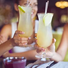 ماصات الشرب PLA ، ماصات CPLA العملاقة ، مغلفة بشكل فردي ، ماصات نباتية مرنة قابلة للتحلل ، كوكتيل 17