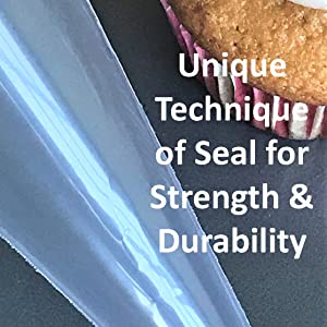 أكياس المعجنات القابلة للتحلل ، أكياس تزيين الكيك ، أطقم لوازم الحلوى ، أكياس الجليد 9