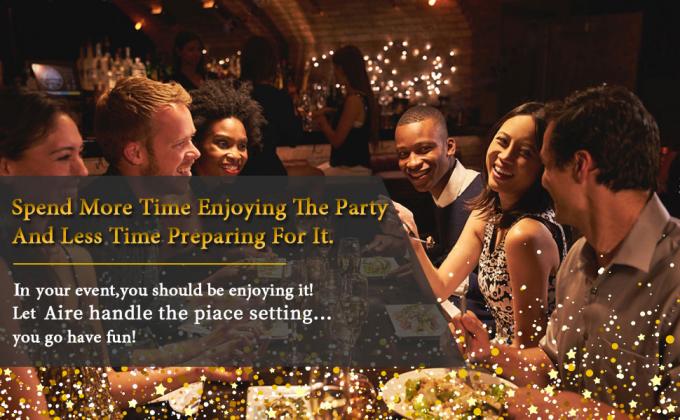 طبق لوازم الحفلات ، أكواب ، ملاعق ، شوكة ، مناديل ، طقم عشاء ، طقم أواني طعام ورقية وبلاستيكية ، أدوات مائدة 0