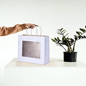 حقيبة بيع بالتجزئة بمقبض حبل ، ومعدن ، وأكياس عمل ، وأكياس يدوية ، وأكياس حفلات ، وأكياس قابلة لإعادة التدوير 10