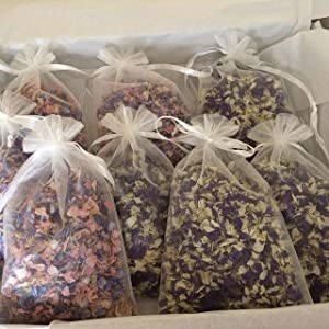 أكياس الأورجانزا ، أكياس الهدايا الرباط شبكة صغيرة للمجوهرات حفل زفاف الطفل دش صالح الحقائب 12