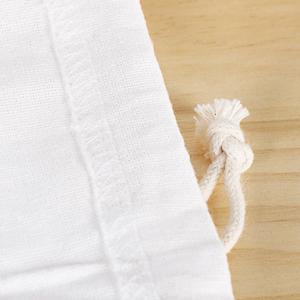 أكياس الرباط القطنية ، أكياس الشاش القطنية ، الحقيبة القطنية ، الأكياس القابلة لإعادة الاستخدام ، حقيبة المجوهرات ، أكياس أكياس الهدايا 4