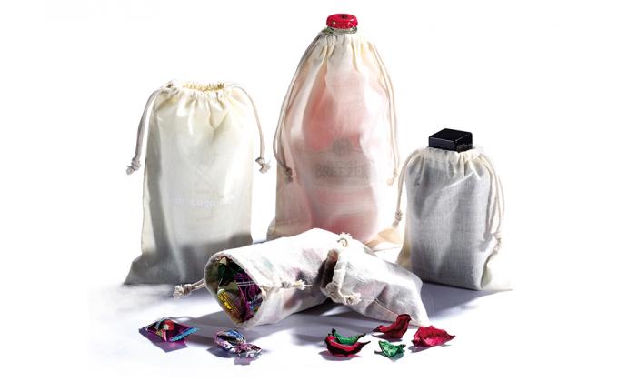 أكياس الرباط القطنية ، أكياس الشاش القطنية ، الحقيبة القطنية ، الأكياس القابلة لإعادة الاستخدام ، حقيبة المجوهرات ، أكياس أكياس الهدايا 2