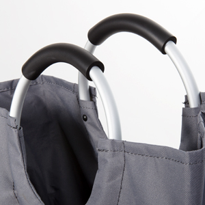 سلة الغسيل أفضل عربة غسيل سلة غسيل متسخة بمقبض ، سلة غسيل قابلة للطي سهلة التخزين 22