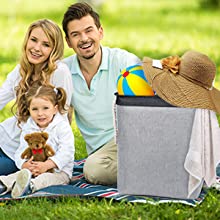 مكعب تخزين ، سلة زاوية سلال غسيل قابلة للتكديس ، منظم سلال تخزين كبير لألعاب الملابس 7