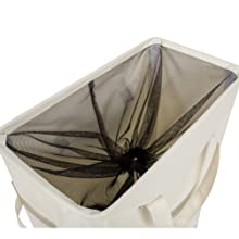 سلال غسيل بمقابض سهلة الحمل ، سلة غسيل ، صناديق غسيل قابلة للطي ، حمام غرفة غسيل عائلية 24