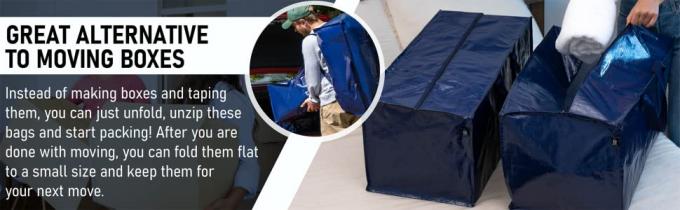 متسوق بقالة ، حقائب كبيرة متحركة شديدة التحمل ، مقابض أحزمة ظهر ، حقائب تخزين سحابات ، صناديق تخزين 8