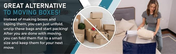 منظم حقائب تخزين كبير الحجم للخدمة الشاقة بمقابض قوية ، متحرك ، سفر ، سكن جامعي ، تخييم 0