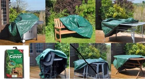 مجموعة غطاء أثاث الحديقة لإغلاق قفل الحبل ، 600D متين ، قماش مقاوم للماء ، غطاء مجموعات بيسترو الباحة ، 5